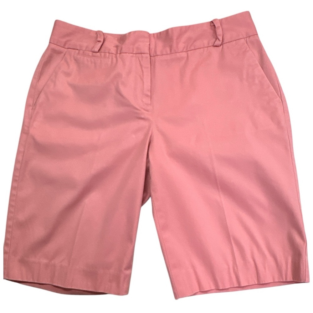 Talbots Peachy Orange Perfect Short Preowned Size 4